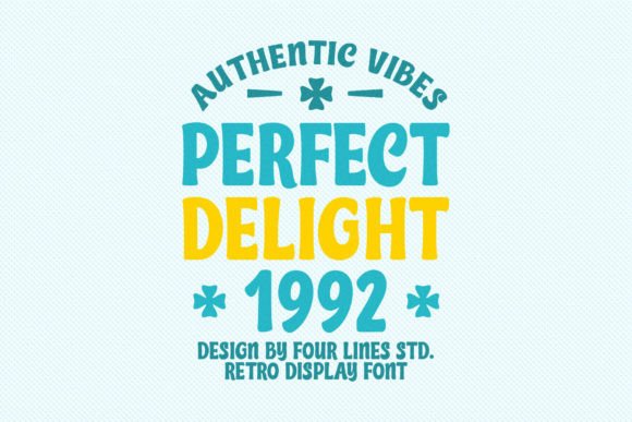 Perfect Delight 1992 Display Font for Handmade Creators