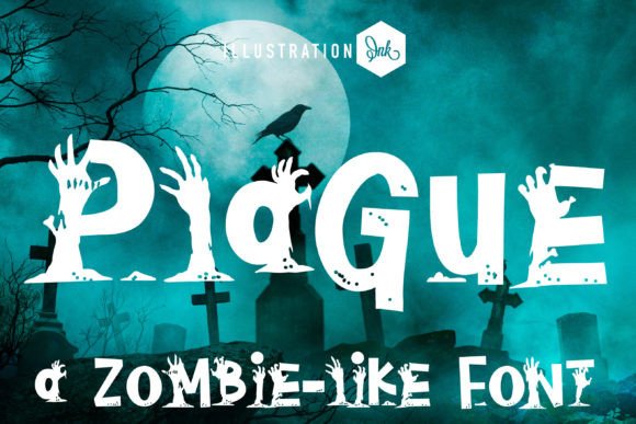 Plague Font for Magical, Modern Display Design