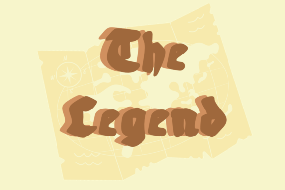 The Legend Graffiti Font for Bold Campaign Design