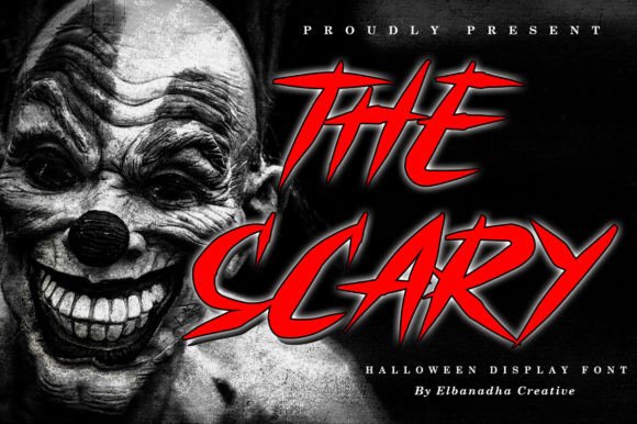 The Scary: A Creepy, Quirky Display Font for Editorial Impact